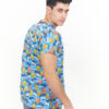 Patternmix U-seX Monster Unisex V Yaka Desenli Üst - Image 2