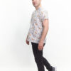 Patternmix U-seX Gri Ayıcık V Yaka Desenli Üst - Image 5